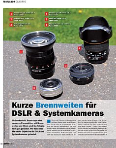 DigitalPhoto&nbsp;Objektiv-Vergleichstest&nbsp;Sechs Weitwinkeloptiken im Test