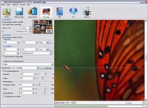 PhotoZoom Professional Arbeitsfläche [Screenshot: MediaNord]]