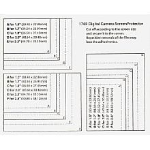 Kaiser Fototechnik Displayschutzfolie 5,0 Zoll; 3 Stück (6076)