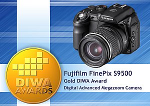 DIWA Gold für Fujifilm Finepix S9500 [Foto: DIWA]