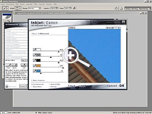 nik sharpener pro 2.0 – Advanced Funktion [Screenshot: MediaNord]