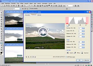 Bilderstellung mit dem HDR-Tool [Foto: MediaNord]