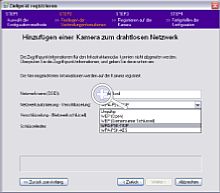 Ixus Wireless – Wahl der Sicherheitsstufe [Screenshot: MediaNord]
