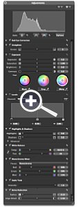 Apple Aperture – HUD  [Screenshot: MediaNord]