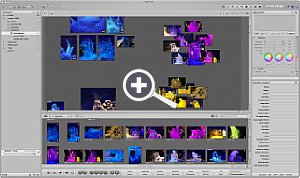 Apple Aperture – Leuchttisch [Screenshot: MediaNord]