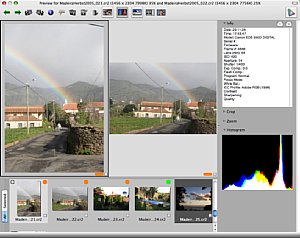 Photo Mechanic 4.4 – Doppel Preview  [Foto: Mike Schelhorn]