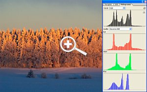 Histogramm und Tonwertkorrektur Teil 2 – Bild 4 S/W Kontrast [Screenshot: Martin Vieten]