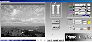 B/W Conversions [Screenshot: PhotoWorld]