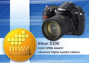 DIWA Gold Award Nikon D200 [Foto: DIWA]