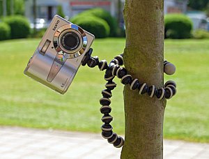 Joby GorillaPod im Outdoor Einsatz [Foto: MediaNord]