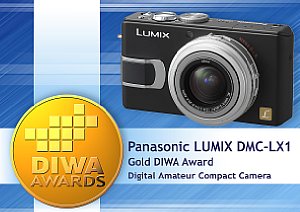 DIWA Gold für Panasonic Lumix DMC-LX1 [Foto:DIWA]