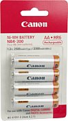 Canon Akkus NB4-300 (Typ AA, 4 St&uuml;ck)