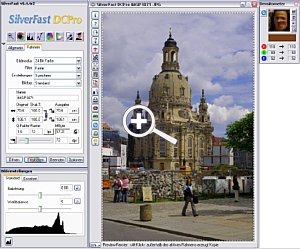 Lasersoft Silverfast DCPro Arbeitsfläche [Screenshot:MediaNord]