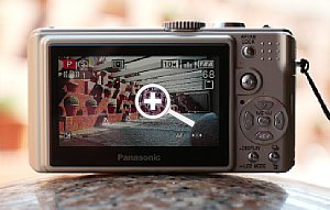 Panasonic Lumix DMC-LX2 Rückansicht
