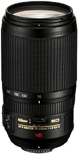 AF-S VR Zoom-Nikkor 70-300mm/4.5-5.6G IF-ED  [Foto: Nikon]