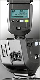 Metz 58AF1N Details USB+Display [Foto: Metz]