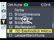 Nikon D80 ISO Einstellung  [Foto: MediaNord]