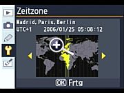 Nikon D80 Zeitzonen einstellung [Foto: MediaNord]