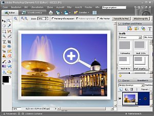 Bild 1 Rahmen und Hintergründe bietet Photoshop Elements in der neuen "Grafik"-Palette an [Foto:Getty Images]