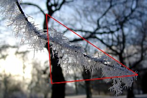 Bild 1 Bizarre Eisgebilde [Foto: Günter Hauschild]