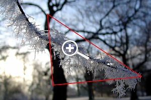 Bild 1 Bizarre Eisgebilde [Foto: Günter Hauschild]