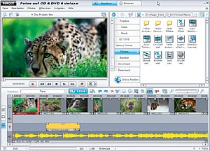 Bild 1: Fotos auf CD & DVD 6.0 bietet eine Vorschau im 16:9-Format [Foto: Getty Images]