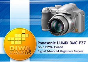 DIWA Award für Panasonic DMC-FZ7 [Foto: DIWA]
