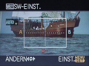 Leica Digilux 3 – Aufnahmedisplay[Foto: MediaNord]