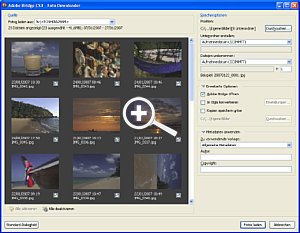 Adobe Photoshop CS3 Photo-Downloader [Foto: Heico Neumeyer]