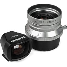 Voigtländer Skopar 21 mm 4 silber