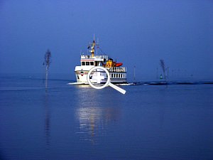 Einlaufende Nordfriesland [Foto: Günter Hauschild]