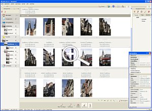 PicaJetFX - Browserfenster mit dem Feld  Kategorien  [Foto: Dr. Bernd Schäbler]