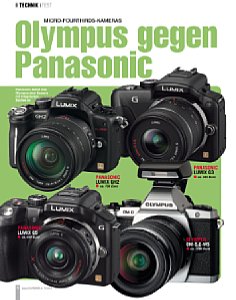 fotoMagazin&nbsp;Kamera-Vergleichstest&nbsp;Olympus gegen Panasonic