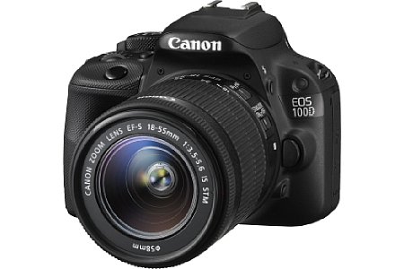 Bild Die EOS 100D besitzt laut Canon das aktuell kleinste und leichteste Gehäuse der DSLR-Klasse.