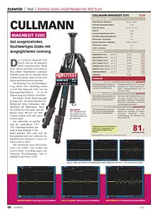 Fototest&nbsp;Stativ-Vergleichstest&nbsp;Stativköpfe und Stative im Test