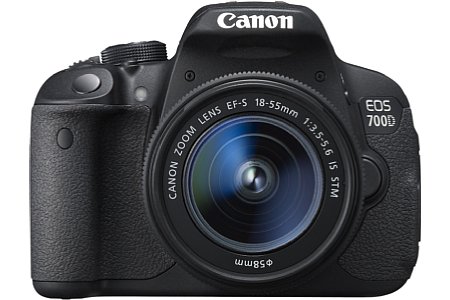 Bild Das EF-S-Bajonett der EOS 700D ist kompatibel zum gesamten Objektivprogramm von Canon.