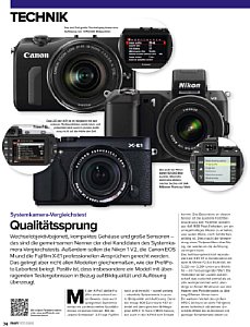 ProfiFoto&nbsp;Kamera-Vergleichstest&nbsp;Systemkamera-Vergleichstest