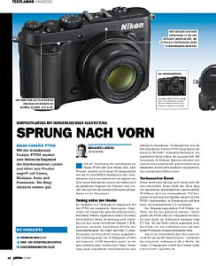 DigitalPhoto&nbsp;Kamera-Einzeltest&nbsp;Nikon Coolpix P7700 mit hervorragender Ausstattung