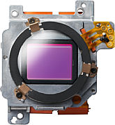 Panasonic Lumix DMC-L10 Aufnahmesensor  [Foto: Panasonic]