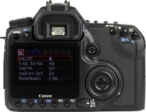 Canon EOS 40D Rückansicht [Foto: MediaNord]