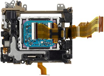 Bild 15. Bildstabilisatoren - CMOS-Einheit Sony Alpha 700 [Foto: Sony]