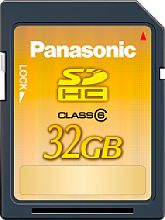 Panasonic SD HC Class6 32GB [Foto: Daniela Schmid]