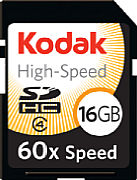 Kodak 16 GB SDHC-Karte von Lexar [Foto: Lexar]