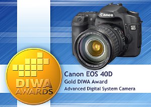 DIWA Gold für die Canon EOS 40D [Foto: DIWA]