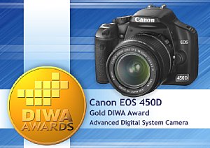 DIWA Gold für die Canon EOS 450D [Foto: DIWA]