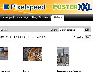 digitalkamera.de-Bildergalerie mit den Sponsoren posterXXL und Pixelspeed [Foto: MediaNord]