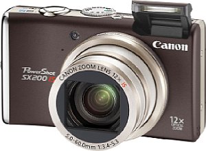 Canon PowerShot SX200 IS Schwarz [Foto: Canon]