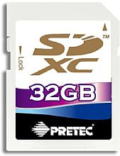 Pretec SDXC-Karte 32 Gigabyte [Foto:Pretec]