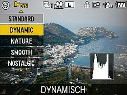 Panasonic Lumix DMC-GF1 – Quick-Menü [Foto: MediaNord]