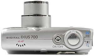 Canon Digital Ixus 700 Draufsicht [Foto: MediaNord]
